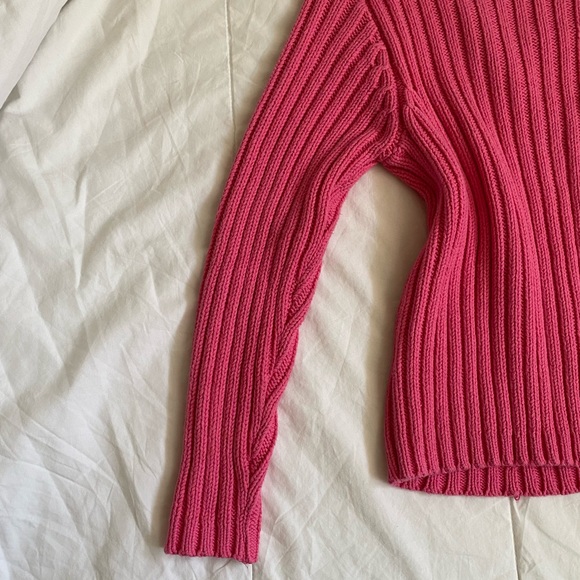 Vintage Pink Knitted Sweater - Picture 10 of 15